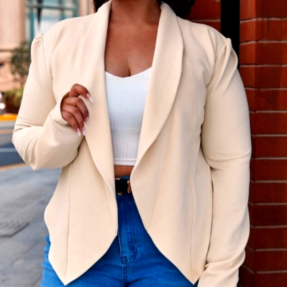 Beige Blazer